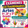 Examen Extraordinario Artes Secundaria 1°, 2° y 3° Grado NEM | Word Editable