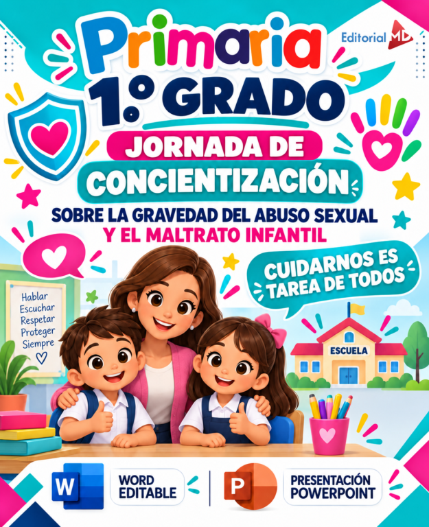 JORNADA DE CONCIENTIZACIÓN “TE VEO, TE CREO, TE CUIDO” PLAN DE TRABAJO (Primaria 1° Grado ) | SEPTIEMBRE 2026 1 JORNADA DE CONCIENTIZACIÓN “TE VEO, TE CREO, TE CUIDO” PLAN DE TRABAJO (Primaria 1° Grado ) | SEPTIEMBRE 2026