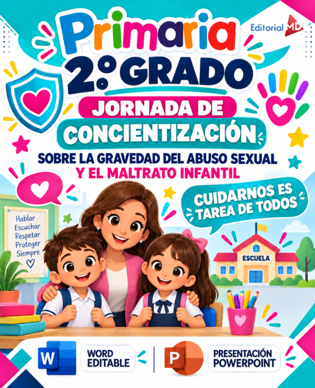 JORNADA DE CONCIENTIZACIÓN “TE VEO, TE CREO, TE CUIDO” PLAN DE TRABAJO (Primaria 2° Grado ) | SEPTIEMBRE 2026 1 JORNADA DE CONCIENTIZACIÓN “TE VEO, TE CREO, TE CUIDO” PLAN DE TRABAJO (Primaria 2° Grado ) | SEPTIEMBRE 2026