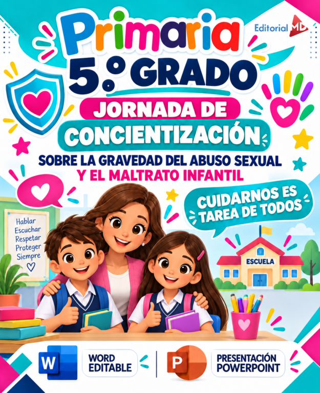 JORNADA DE CONCIENTIZACIÓN “TE VEO, TE CREO, TE CUIDO” PLAN DE TRABAJO (Primaria 5° Grado ) | SEPTIEMBRE 2026 1 JORNADA DE CONCIENTIZACIÓN “TE VEO, TE CREO, TE CUIDO” PLAN DE TRABAJO (Primaria 5° Grado ) | SEPTIEMBRE 2026
