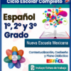 Planeaciones ESPAÑOL 1°, 2° y 3° Grado Secundaria PAQUETE (Ciclo Escolar 2026 – 2027) + Fichas de Trabajo
