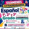 Examen Extraordinario Español Secundaria 1°, 2° y 3° Grado NEM | Word Editable