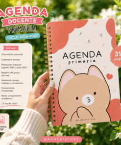Agenda docente OSO primaria 2026-2027
