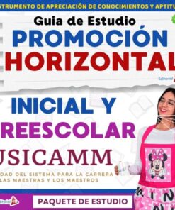 Guía de Estudio PROMOCIÓN HORIZONTAL Preescolar – USICAMM 2026 – 2027 + (Simulador 90 Reactivos)