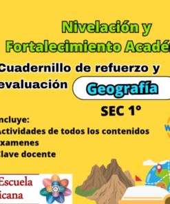 Nivelación y Fortalecimiento Academico (Geografía)