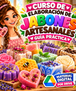 CURSO DE ELABORACIÓN DE JABONES ARTESANALES | GUÍA PRÁCTICA PASO A PASO