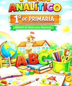 PLAN ANALITICO DE 1ro. DE PRIMARIA, 10 CLASES DE DIBUJO Y AGENDA ESCOLAR