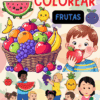 Libro de frutas para colorear