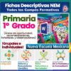 Fichas Descriptivas 1° Grado Primaria NEM 2026 (Campos Formativos) 2026 - 2027