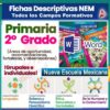 Fichas Descriptivas 2° Grado Primaria NEM (Campos Formativos) 2026 - 2027