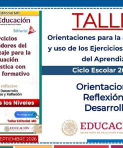 GUÍA DE APOYO para el Taller “Orientaciones para la Aproximación de Ejercicios Integradores del Aprendizaje” 2026 !GRATIS!