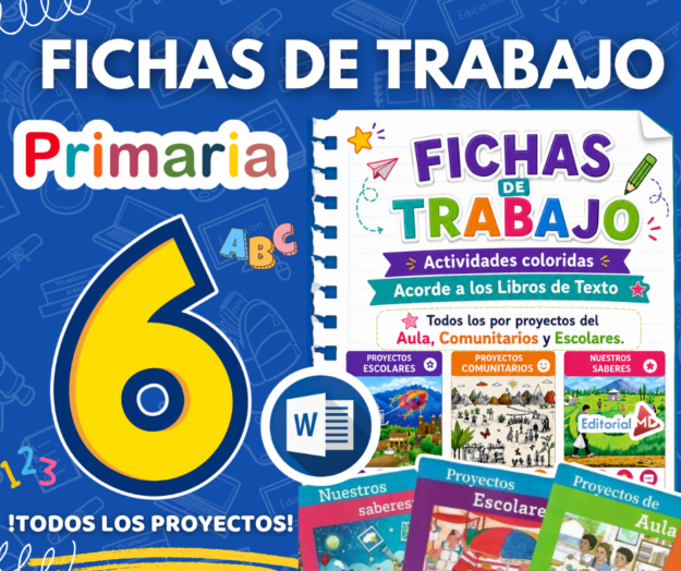 Fichas de Trabajo 6° Sexto Grado de Primaria NEM (Ciclo Escolar 2026 – 2027) + Proyectos AULA - ESCOLAR- COMUNITARIOS 1 Fichas de Trabajo 6° Sexto Grado de Primaria NEM (Ciclo Escolar 2026 – 2027) + Proyectos AULA - ESCOLAR- COMUNITARIOS