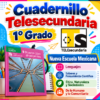 Cuadernillos de Trabajo Telesecundaria 1° Grado PROYECTOS LIBROS NUEVOS NEM 2026 (Primer Trimestre)