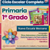 Planeaciones 1° Primer Grado de Primaria NEM (Ciclo Escolar Completo 2026 - 2027) + Exámenes Trimestrales