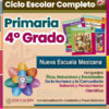 Planeaciones 4° Cuarto Grado de Primaria NEM (Ciclo Escolar Completo 2026 - 2027) + Exámenes Trimestrales