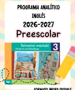 Programa analítico INGLÉS Prescolar 2026-2027