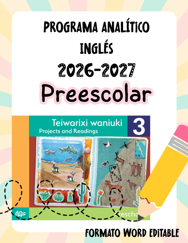 Programa analítico INGLÉS Prescolar 2026-2027 1 Programa analítico INGLÉS Prescolar 2026-2027