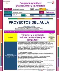 Planeación por Proyectos 4° Grado de Primaria (SEPTIEMBRE 2026) !EVALUACIÓN DIAGNÓSTICA GRATIS! 22 cropped Proyecto Dia del Amor y la Amistad MD Pagina 01 scaled 1