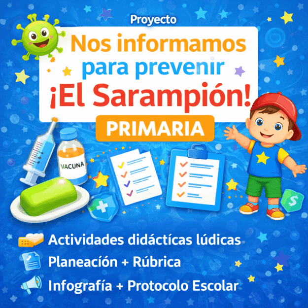 Proyecto “Nos informamos para prevenir ¡El Sarampión!” PRIMARIA NEM 2026 1 Proyecto “Nos informamos para prevenir ¡El Sarampión!” PRIMARIA NEM 2026