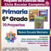 Paquete Rúbricas de Evaluación 6° Grado de Primaria 2026 NEM (Todos los Proyectos)