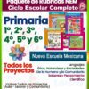 Paquete Rúbricas de Evaluación Ciclo Completo 1° - 6° Grado de Primaria NEM (Todos los Proyectos)