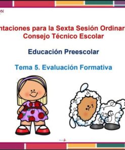 Productos Contestados Sexta Sesión CTE 2025 - 2026 Preescolar Tema 5. Evaluación Formativa