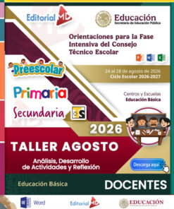 CTE DOCENTES | TALLER FASE INTENSIVA AGOSTO 2026 !Productos Contestados!