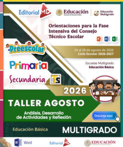 CTE MULTIGRADO | TALLER FASE INTENSIVA AGOSTO 2026 !Productos Contestados! BORRADOR