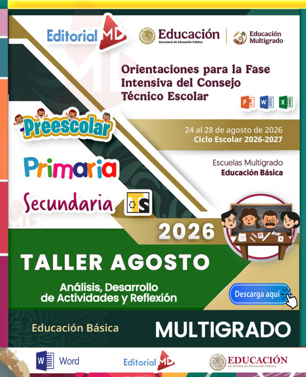 CTE MULTIGRADO | TALLER FASE INTENSIVA AGOSTO 2026 !Productos Contestados! BORRADOR 1 CTE MULTIGRADO | TALLER FASE INTENSIVA AGOSTO 2026 !Productos Contestados! BORRADOR