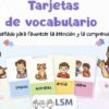Tarjetas apoyo-vocabulario