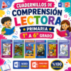 Cuadernillos Comprensión Lectora Múltiples Lenguajes 1º a 6º GRADO PRIMARIA | NEM (EDITABLES)