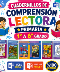 Cuadernillos Comprensión Lectora Múltiples Lenguajes 1º a 6º GRADO PRIMARIA | NEM (EDITABLES)