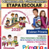 Examen de la Olimpiada del Conocimiento Infantil OCI 2026 FASE - NIVEL Escolar