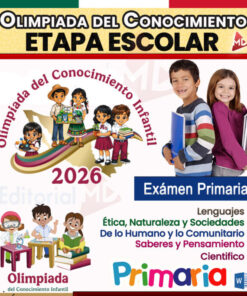 Examen de la Olimpiada del Conocimiento Infantil OCI 2026 FASE - NIVEL Escolar