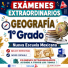 Examen Extraordinario Geografía Secundaria 1° Grado NEM | Word Editable