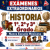 Examen Extraordinario Historia Secundaria 1°, 2° y 3° Grado NEM | Word Editable