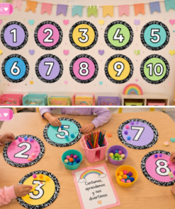 Números para decorar tu salón de clases o realizar actividades