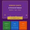 Semana Santa — 25 Fichas de Trabajo | 1.º a 3.º de Primaria (6-9 años)Matemáticas · Lengua · Ciencias · Dificultad progresiva · Listo para imprimir