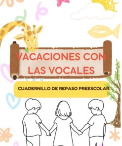 Cuadernillo de Vocales para Preescolar | PDF Imprimible | Actividades Educativas A-E-I-O-U