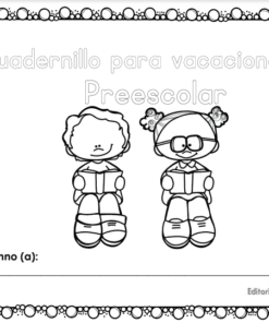 cuadernillo de vacaciones preescolar