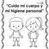 Planeación de Higiene Personal para Preescolar: Cuido mi Cuerpo 8 Portada del cuadernillo de trabajo Cuido mi cuerpo y mi higiene personal para preescolar
