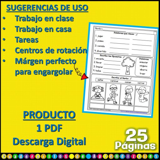 cuadernillos comprension lectora primero grado junio espanol aprendizajes 4 scaled