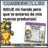 Palabras Bisílabas Sopa de Letras 13 Personaje de dibujos animados que sostiene una lupa junto a un texto promocional de una tienda. A continuación se muestra una imagen colorida de una hoja de trabajo de matemáticas titulada