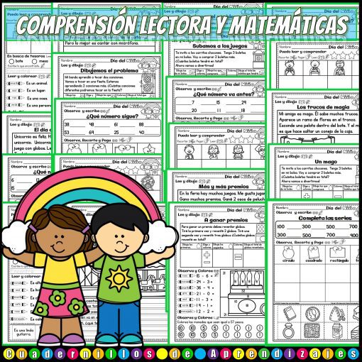 cuadernillos segundo grado dia del nino comprension matematicas aprendizajes3 scaled