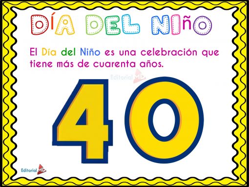 cuanto tiempo lleva el día del niño