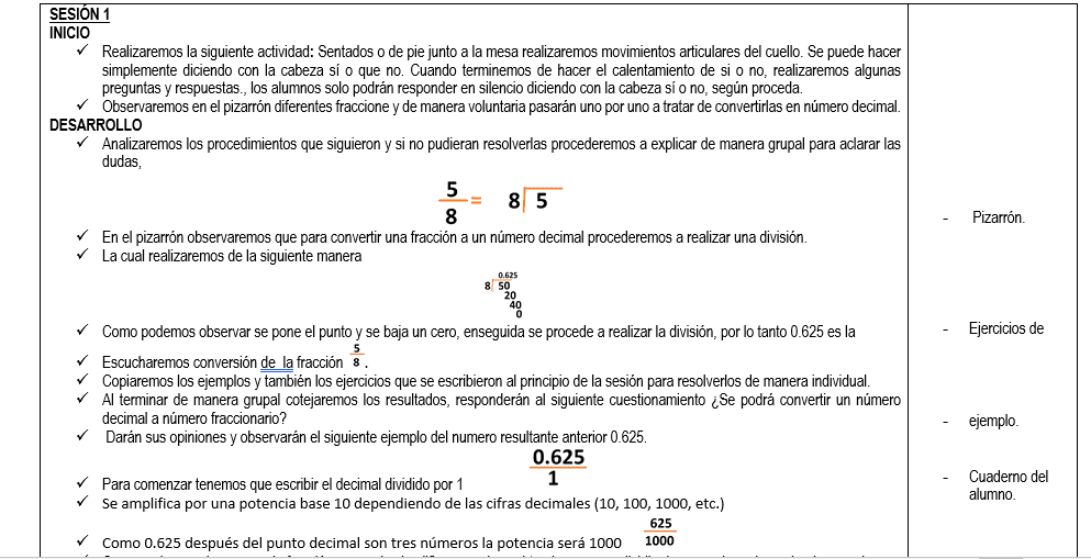 curso remedial secundaria