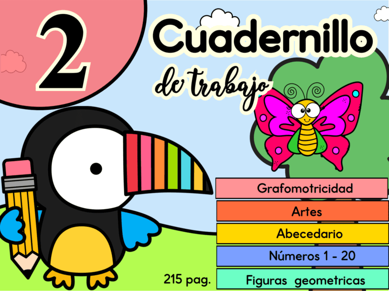 Cuadernillo de Trabajo Para Preescolar 2 (Cuaderno 2)