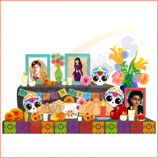 dia muertos altar1