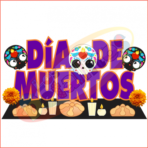 dia muertos letrero1