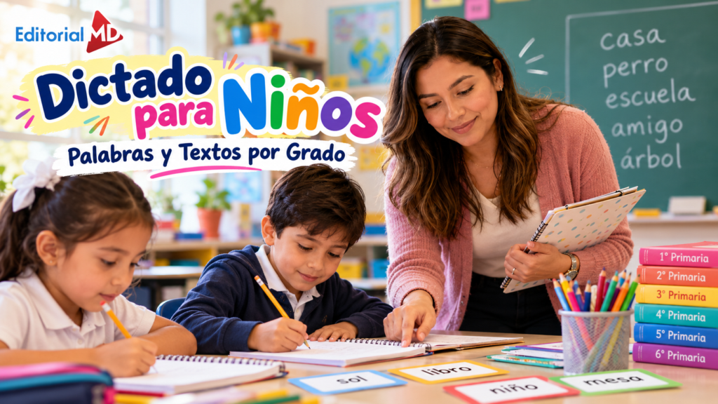 dictado para ninos